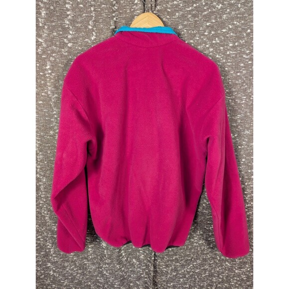 VTG‎ Canada Lake Louise The Shirt Company Fleece Snap Pullover Pink Women's L - Picture 5 of 10